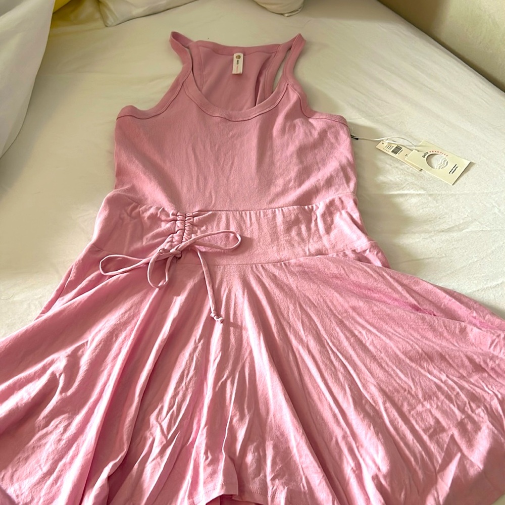 Anthropologie cotton summer dress in L